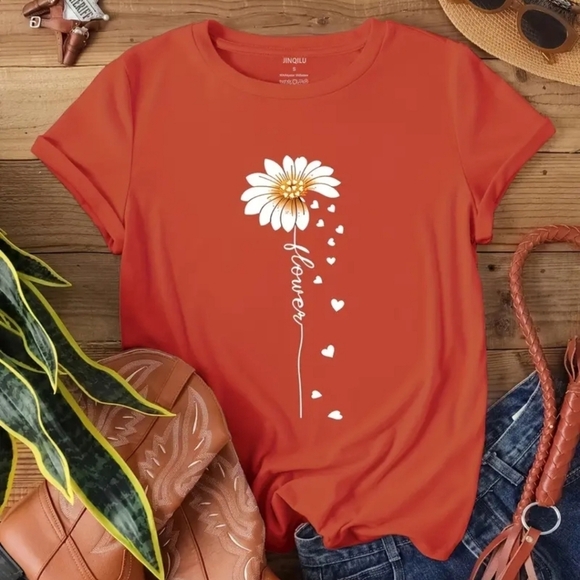 Tops - RESTOCKED! New!  Lovely short sleeves  tee  Xlarge